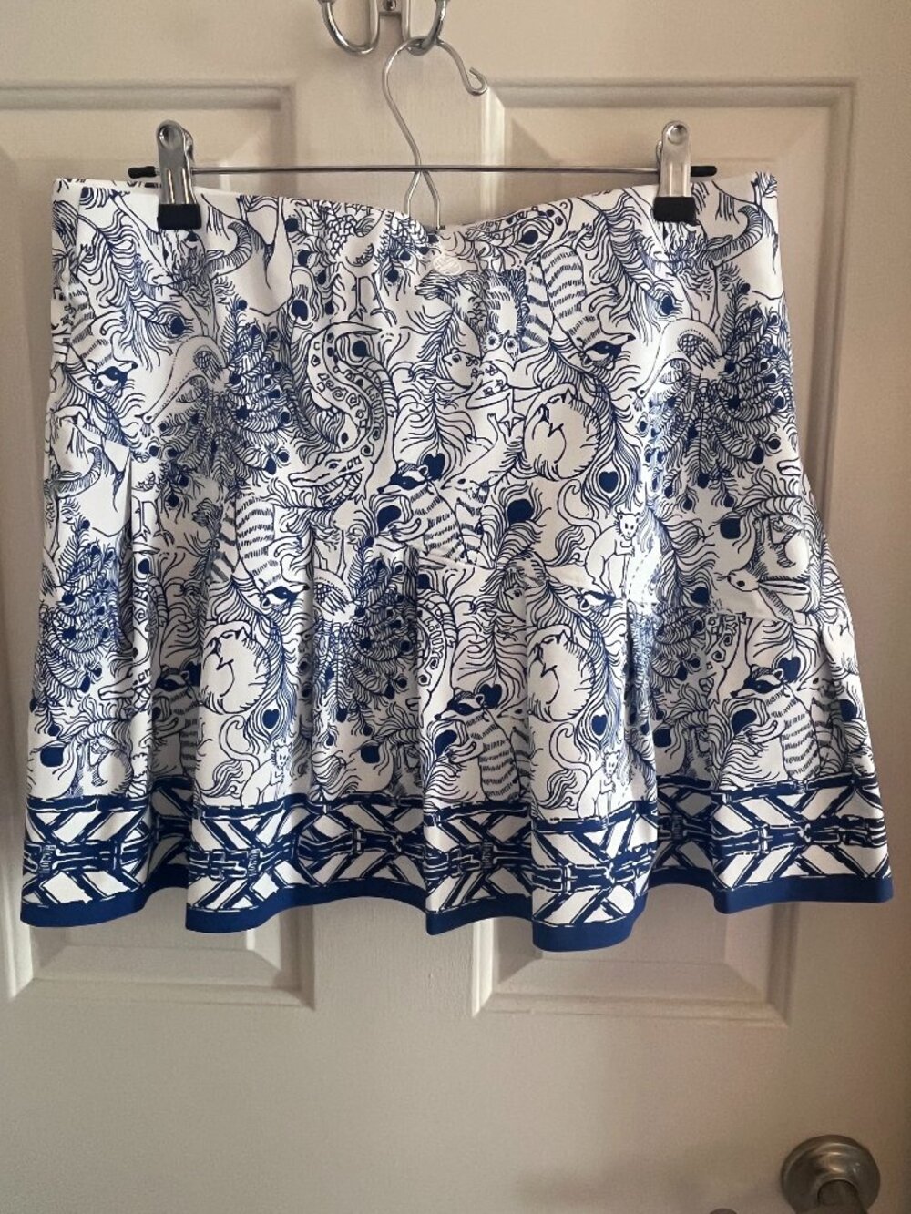 Lilly Pulitzer Tennis & Gold Skirt NWT